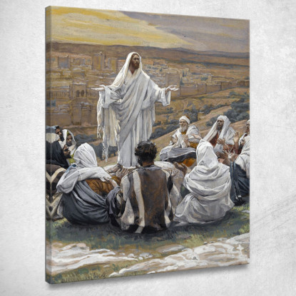 La Preghiera Del Signore James Tissot jts123 quadro stampato su tela