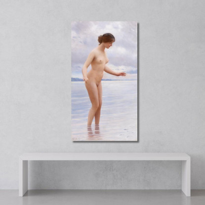 Nell’Acqua Eugen von Blaas evb42 quadro stampato su tela