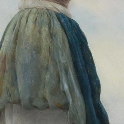 Sulla Spiaggia Eugen von Blaas evb49 quadro stampato su tela