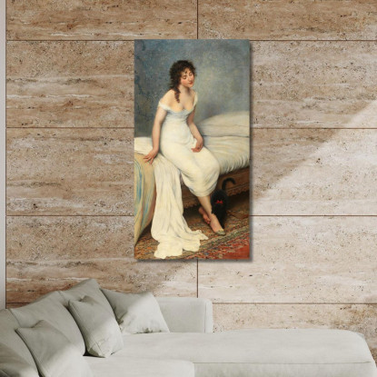 Il Risveglio Eugen von Blaas evb60 quadro stampato su tela