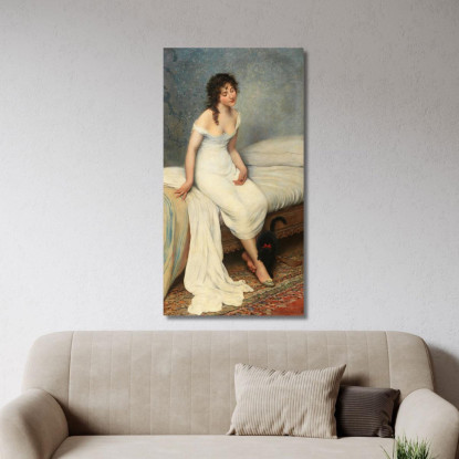 Il Risveglio Eugen von Blaas evb60 quadro stampato su tela