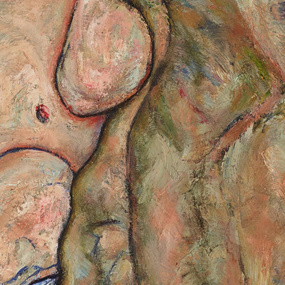 L'Abbraccio (Amanti Ii) Egon Schiele esh5 quadro stampato su tela