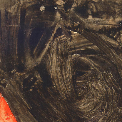 Donna Che Nasconde Il Viso Egon Schiele esh54 quadro stampato su tela