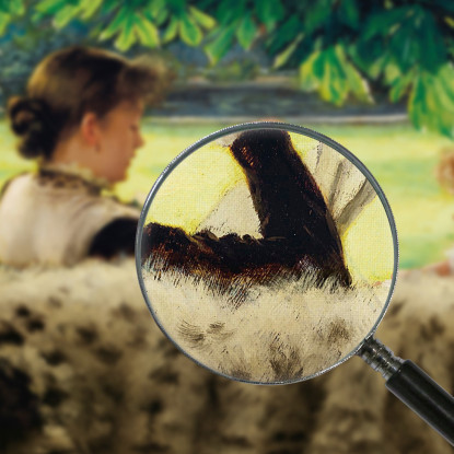 Il Racconto James Tissot jts142 quadro stampato su tela