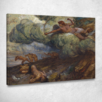 Gli Empi Non Resisteranno James Tissot jts144 quadro stampato su tela