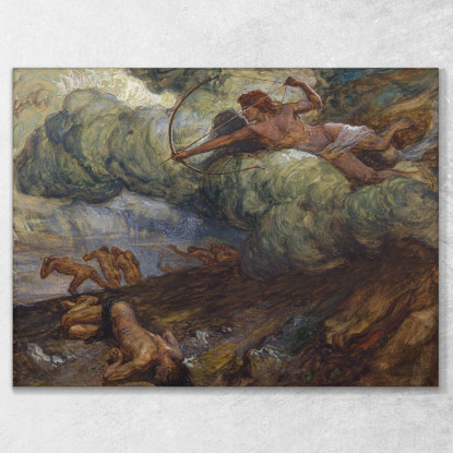 Gli Empi Non Resisteranno James Tissot jts144 quadro stampato su tela