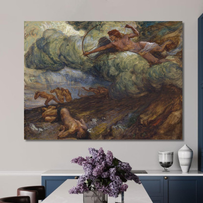 Gli Empi Non Resisteranno James Tissot jts144 quadro stampato su tela