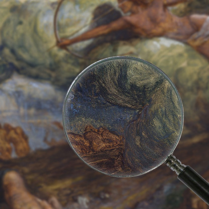 Gli Empi Non Resisteranno James Tissot jts144 quadro stampato su tela