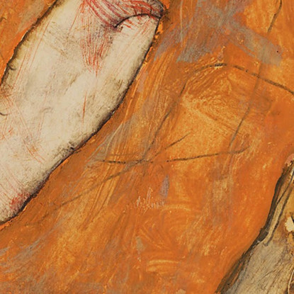 Madre E Figlio Egon Schiele esh97 quadro stampato su tela