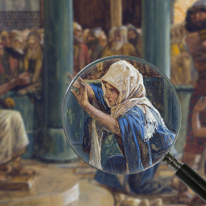 La Saggezza Di Salomone James Tissot jts147 quadro stampato su tela