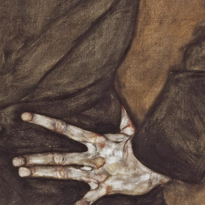 Ritratto Di Erich Lederer Egon Schiele esh123 quadro stampato su tela