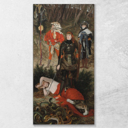 Trionfo Della Volontà. La Sfida James Tissot jts150 quadro stampato su tela