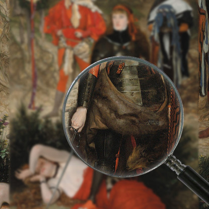 Trionfo Della Volontà. La Sfida James Tissot jts150 quadro stampato su tela