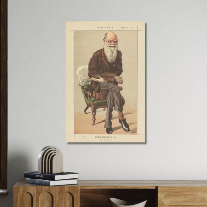 Vanity Fair Gli Uomini Del Giorno N. 33 Selezione Naturale James Tissot jts153 quadro stampato su tela