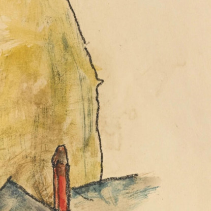 Chiesa Dell'Ospedale Di Mödling Egon Schiele esh172 quadro stampato su tela