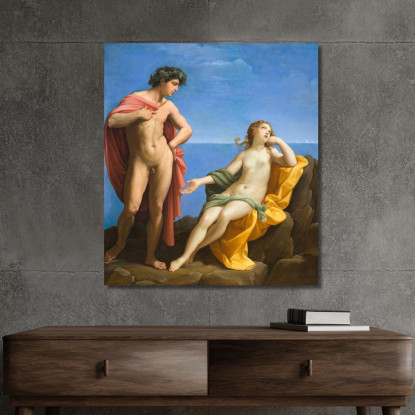 Bacco E Arianna Guido Reni grn2 quadro stampato su tela