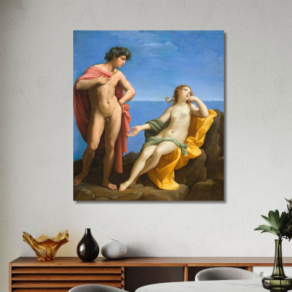 Bacco E Arianna Guido Reni grn2 quadro stampato su tela