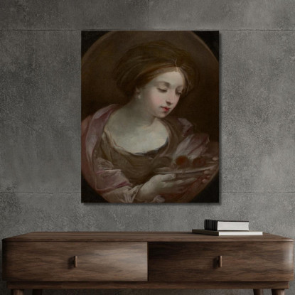 Busto Di Donna Con Turbante Guido Reni grn4 quadro stampato su tela