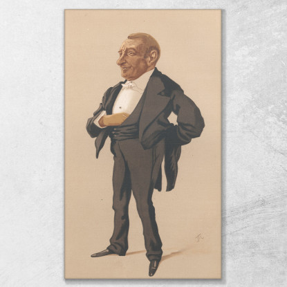 Vanity Fair Businessmen And Empire Builders E Finanzieri In Pensione James Tissot jts161 quadro stampato su tela