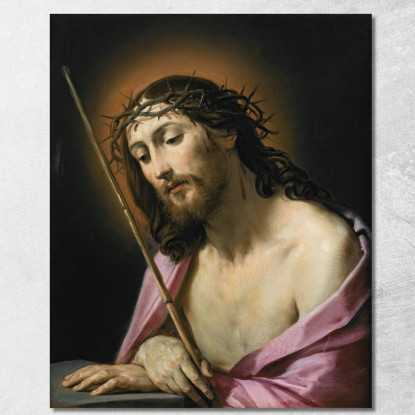 Cristo Come Ecce Homo Guido Reni grn8 quadro stampato su tela