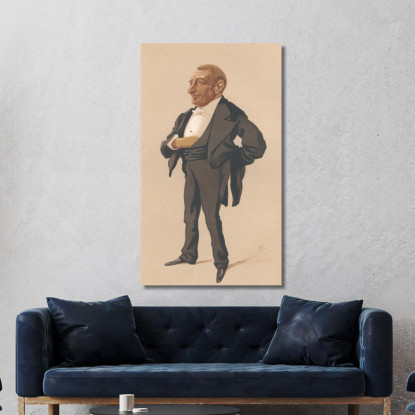 Vanity Fair Businessmen And Empire Builders E Finanzieri In Pensione James Tissot jts161 quadro stampato su tela