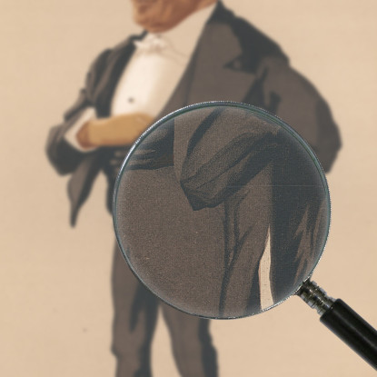 Vanity Fair Businessmen And Empire Builders E Finanzieri In Pensione James Tissot jts161 quadro stampato su tela