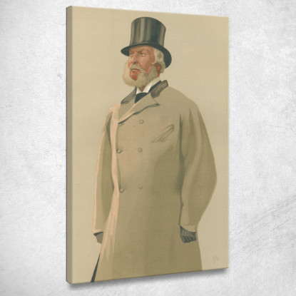 Vanity Fair Militare E Marina Jim James Tissot jts162 quadro stampato su tela