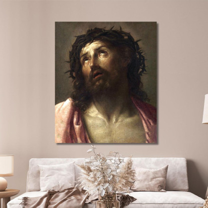 Uomo Dei Dolori Guido Reni grn19 quadro stampato su tela