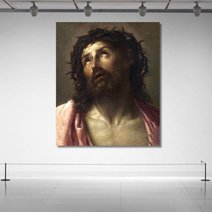 Uomo Dei Dolori Guido Reni grn19 quadro stampato su tela