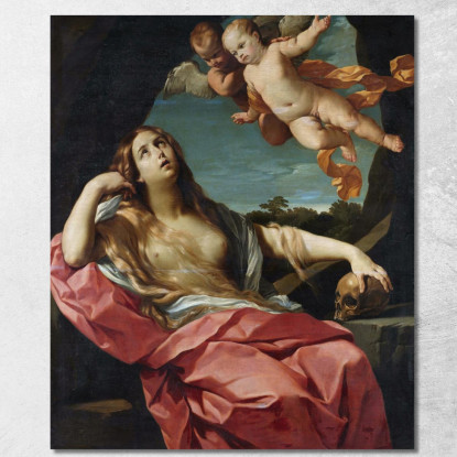 Maria Maddalena Guido Reni grn21 quadro stampato su tela