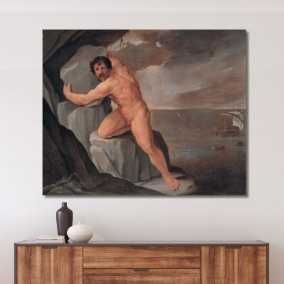 Polifemo Guido Reni grn25 quadro stampato su tela