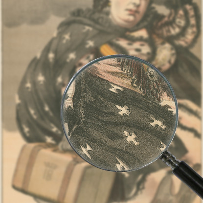 Vanity Fair Royalty Isabella Ii Regina Di Spagna Il 28 Settembre 1869 James Tissot jts166 quadro stampato su tela