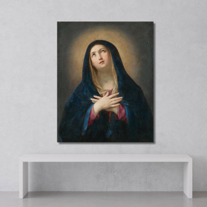 La Madonna In Preghiera Guido Reni grn44 quadro stampato su tela