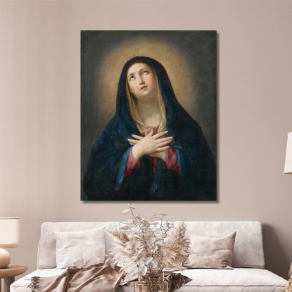 La Madonna In Preghiera Guido Reni grn44 quadro stampato su tela