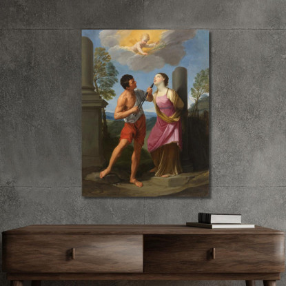 Il Martirio Di Sant'Apollonia Guido Reni grn45 quadro stampato su tela