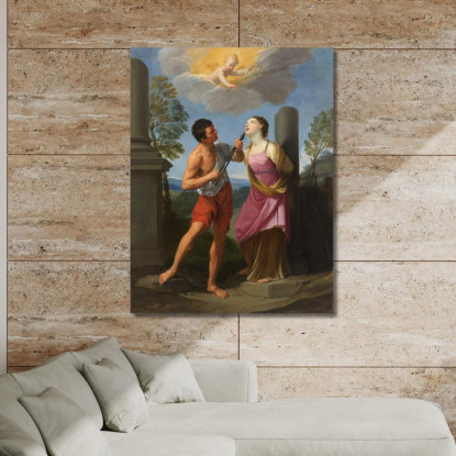 Il Martirio Di Sant'Apollonia Guido Reni grn45 quadro stampato su tela