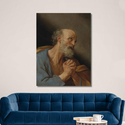 San Pietro Penitente Guido Reni grn47 quadro stampato su tela
