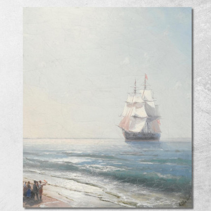 Crimea Ivan Konstantinovich Aivazovsky ika5 quadro stampato su tela