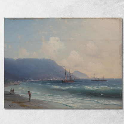 Paesaggio Marino 2 Ivan Konstantinovich Aivazovsky ika24 quadro stampato su tela