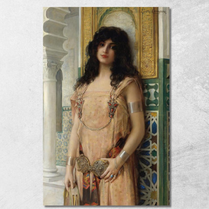 Una Bellezza Orientale Léon François Comerre lfc2 quadro stampato su tela