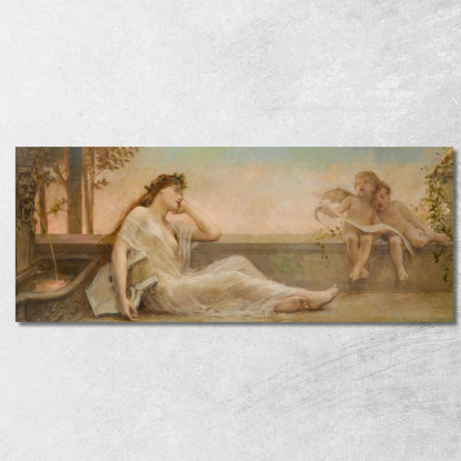 Sognando Al Crepuscolo Léon François Comerre lfc7 quadro stampato su tela