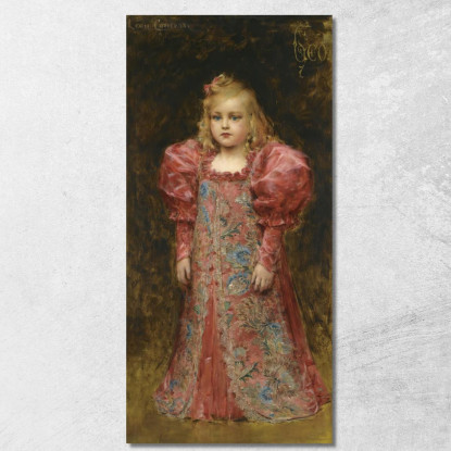 Ragazza In Costume Léon François Comerre lfc8 quadro stampato su tela