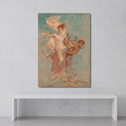 L'Abbondanza Léon François Comerre lfc16 quadro stampato su tela