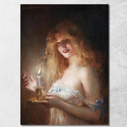 A Letto Léon François Comerre lfc19 quadro stampato su tela