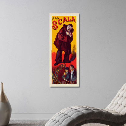 Mévisto Maximilien Luce mlc74 quadro stampato su tela