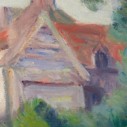 Pecquigny Maximilien Luce mlc86 quadro stampato su tela