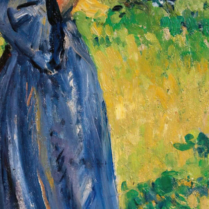 Poissy Madame Dillon Maximilien Luce mlc91 quadro stampato su tela