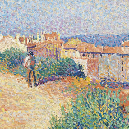 Saint-Tropez Maximilien Luce mlc105 quadro stampato su tela