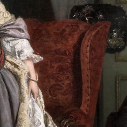 Pope Fa La Corte A Lady Mary Wortley Montagu William Powell Frith wpf14 quadro stampato su tela