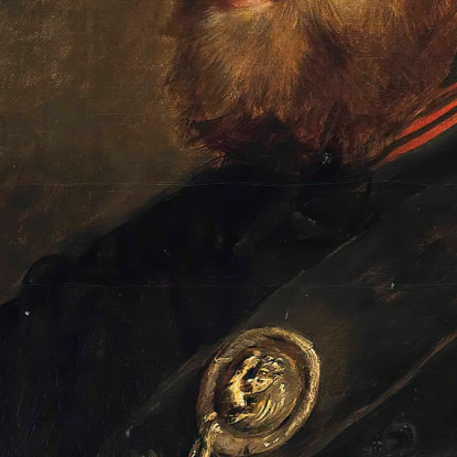 Ritratto Di James Panton Esq. In Uniforme Del King'S Royal Rifle Corps 60Th Foot William Powell Frith wpf15 quadro stampato su